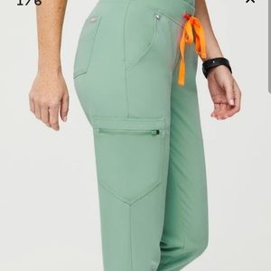 Figs XXSP jade scrub pants. Like new!